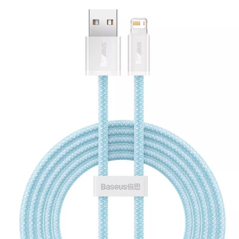 Baseus Kabel USB do Lightning Baseus Dynamic, 2.4A, 1m (niebieski) Baseus Kabel USB do Lightning Baseus Dynamic, 2.4A, 1m (niebieski)