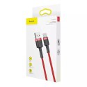 Baseus Kabel USB do USB-C Baseus Cafule 3A 0.5m (czerwony)