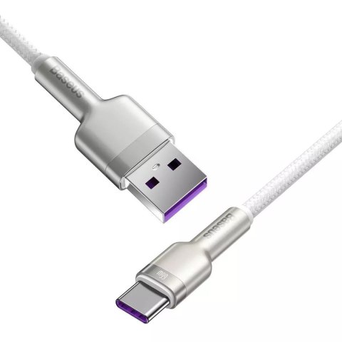 Baseus Kabel USB do USB-C Baseus Cafule, 66W, 2m (biały) Baseus Kabel USB do USB-C Baseus Cafule, 66W, 2m (biały)