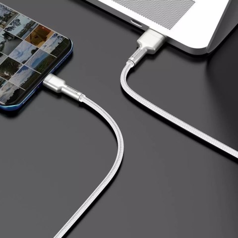 Baseus Kabel USB do USB-C Baseus Cafule, 66W, 2m (biały) Baseus Kabel USB do USB-C Baseus Cafule, 66W, 2m (biały)