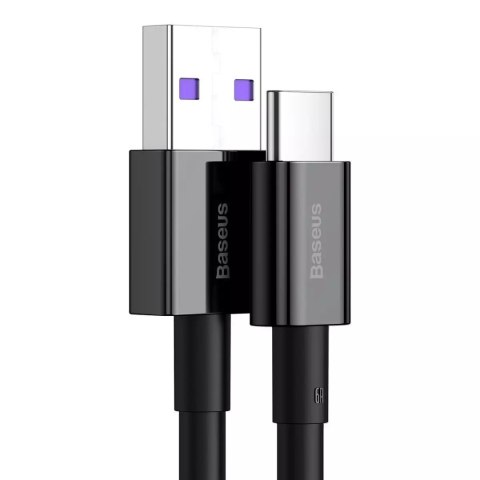 Baseus Kabel USB do USB-C Baseus Superior Series, 66W, 2m (czarny) Baseus Kabel USB do USB-C Baseus Superior Series, 66W, 2m (czarny)