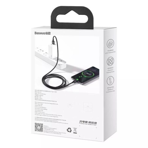 Baseus Kabel USB do USB-C Baseus Superior Series, 66W, 2m (czarny) Baseus Kabel USB do USB-C Baseus Superior Series, 66W, 2m (czarny)
