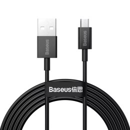 Baseus Kabel USB do micro USB Baseus Superior Series, 2A, 2m (czarny)