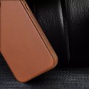 Dux Ducis Etui Dux Ducis Naples do iPhone 14 Pro Max magnetyczny skórzany pokrowiec MagSafe brązowe