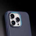 Dux Ducis Etui Dux Ducis Naples do iPhone 14 Pro Max magnetyczny skórzany pokrowiec MagSafe niebieskie