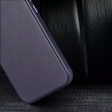 Dux Ducis Etui Dux Ducis Naples do iPhone 14 Pro Max magnetyczny skórzany pokrowiec MagSafe niebieskie