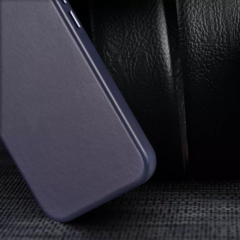 Dux Ducis Etui Dux Ducis Naples do iPhone 14 Pro Max magnetyczny skórzany pokrowiec MagSafe niebieskie Dux Ducis Etui Dux Ducis Naples do iPhone 14 Pro Max magnetyczny skórzany pokrowiec MagSafe niebieskie