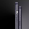 Dux Ducis Etui Dux Ducis Naples do iPhone 14 Pro Max magnetyczny skórzany pokrowiec MagSafe niebieskie
