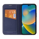 Dux Ducis Etui Dux Ducis Skin X2 do iPhone 14 Pro Max pokrowiec z magnetyczną klapką niebieski