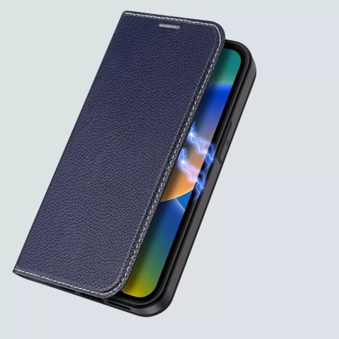 Dux Ducis Etui Dux Ducis Skin X2 do iPhone 14 Pro Max pokrowiec z magnetyczną klapką niebieski Dux Ducis Etui Dux Ducis Skin X2 do iPhone 14 Pro Max pokrowiec z magnetyczną klapką niebieski