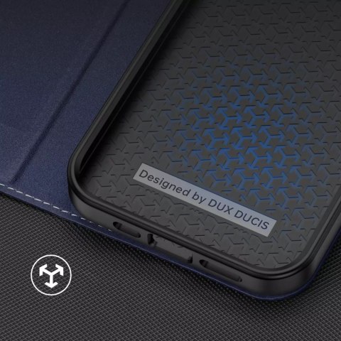 Dux Ducis Etui Dux Ducis Skin X2 do iPhone 14 Pro Max pokrowiec z magnetyczną klapką niebieski Dux Ducis Etui Dux Ducis Skin X2 do iPhone 14 Pro Max pokrowiec z magnetyczną klapką niebieski