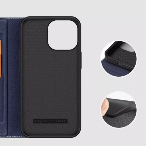 Dux Ducis Etui Dux Ducis Skin X2 do iPhone 14 Pro Max pokrowiec z magnetyczną klapką niebieski Dux Ducis Etui Dux Ducis Skin X2 do iPhone 14 Pro Max pokrowiec z magnetyczną klapką niebieski