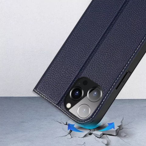 Dux Ducis Etui Dux Ducis Skin X2 do iPhone 14 Pro Max pokrowiec z magnetyczną klapką niebieski Dux Ducis Etui Dux Ducis Skin X2 do iPhone 14 Pro Max pokrowiec z magnetyczną klapką niebieski