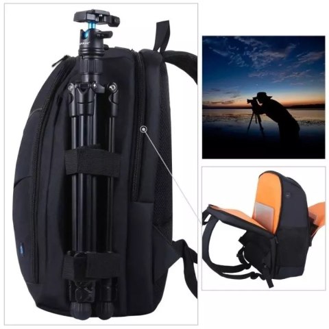 PGYTECH Puluz Plecak fotograficzny wodoodporny (czarny) PU5011B PGYTECH Puluz Plecak fotograficzny wodoodporny (czarny) PU5011B