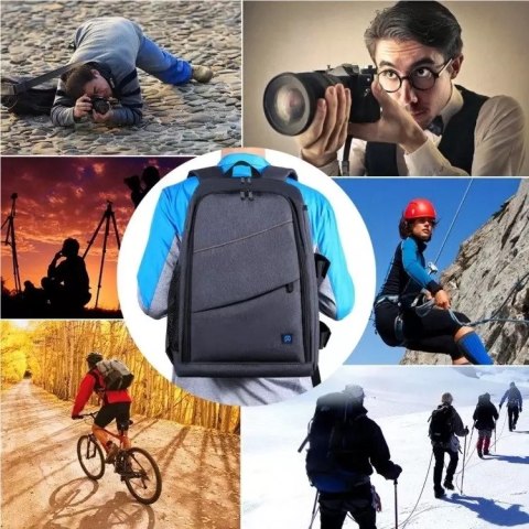 PGYTECH Puluz Plecak fotograficzny wodoodporny (szary) PU5011H PGYTECH Puluz Plecak fotograficzny wodoodporny (szary) PU5011H