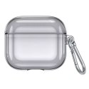 Usams Etui ochronne na słuchawki USAMS do Apple AirPods 3 przezroczysty czarny/tranparent black BH740AP02 (US-BH740)