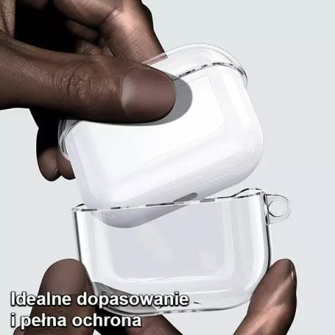Usams Etui ochronne na słuchawki USAMS do Apple AirPods 3 przezroczysty czarny/tranparent black BH740AP02 (US-BH740) Usams Etui ochronne na słuchawki USAMS do Apple AirPods 3 przezroczysty czarny/tranparent black BH740AP02 (US-BH740)