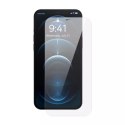 Baseus Baseus 2x szkło hartowane do iPhone 12 Pro / iPhone 12 z osłoną na głośnik + pozycjoner (SGBL060702) (case friendly)