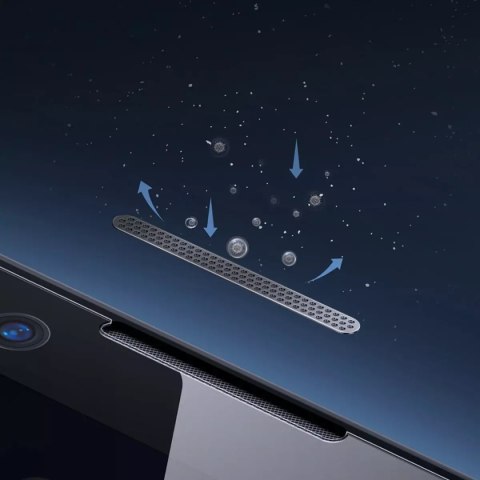 Baseus Baseus 2x szkło hartowane do iPhone 12 Pro / iPhone 12 z osłoną na głośnik + pozycjoner (SGBL060702) (case friendly) Baseus Baseus 2x szkło hartowane do iPhone 12 Pro / iPhone 12 z osłoną na głośnik + pozycjoner (SGBL060702) (case friendly)
