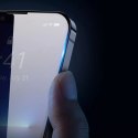 Baseus Baseus 2x szkło hartowane do iPhone 12 Pro / iPhone 12 z osłoną na głośnik + pozycjoner (SGBL060702) (case friendly)