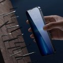 Baseus Baseus 2x szkło hartowane do iPhone 12 Pro / iPhone 12 z osłoną na głośnik + pozycjoner (SGBL060702) (case friendly)