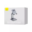 Baseus Baseus Desktop Biaxial Foldable podstawka/stojak metalowy do smartfona szary (LUSZ000013)
