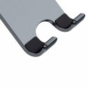 Baseus Baseus Desktop Biaxial Foldable podstawka/stojak metalowy do smartfona szary (LUSZ000013)
