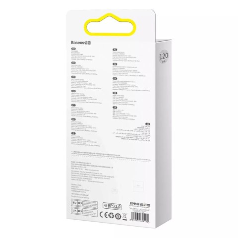 Baseus Baseus Flash Series Ⅱ kabel 3w1 do szybkiego ładowania USB-A do USB-C / Micro-USB / Lightning 66W 480Mb/s 1.2m czarny Baseus Baseus Flash Series Ⅱ kabel 3w1 do szybkiego ładowania USB-A do USB-C / Micro-USB / Lightning 66W 480Mb/s 1.2m czarny