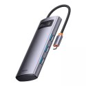 Baseus Hub 4w1 Baseus Metal Gleam Series, USB-C do 4x USB 3.0