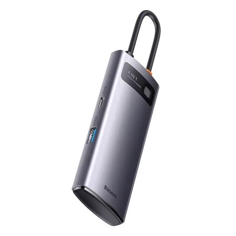 Baseus Hub 4w1 Baseus Metal Gleam Series, USB-C do 4x USB 3.0 Baseus Hub 4w1 Baseus Metal Gleam Series, USB-C do 4x USB 3.0