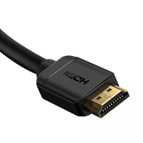 Baseus Kabel HDMI 2.0 Baseus High Definition Series, 4K 60Hz, 0.75m (czarny) Baseus Kabel HDMI 2.0 Baseus High Definition Series, 4K 60Hz, 0.75m (czarny)