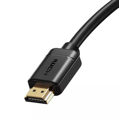 Baseus Kabel HDMI 2.0 Baseus High Definition Series, 4K 60Hz, 0.75m (czarny) Baseus Kabel HDMI 2.0 Baseus High Definition Series, 4K 60Hz, 0.75m (czarny)