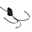 Baseus Kabel USB-C Baseus Traction 3w1 USB-C / Lightning / Micro 100W 1.7m (czarny)