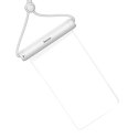 Baseus Uniwersalne etui wodoodporne Baseus Cylinder do smartfonów (białe)