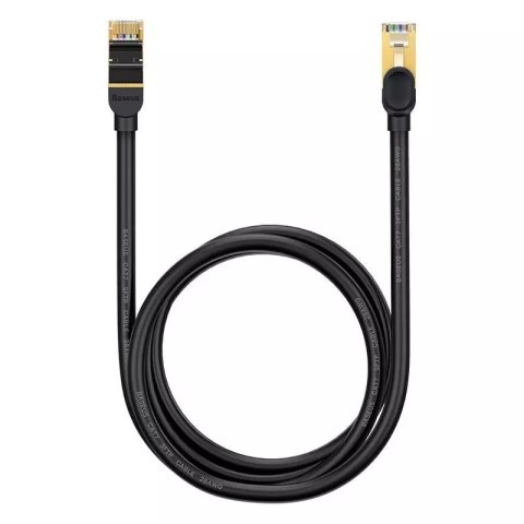 ProducentTymczasowy Kabel sieciowy Baseus Ethernet RJ45, 10Gbps, 1.5m (czarny) ProducentTymczasowy Kabel sieciowy Baseus Ethernet RJ45, 10Gbps, 1.5m (czarny)