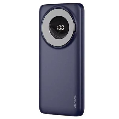 Usams USAMS Powerbank PB62 10000mAh 20W QC3.0+PD Magnetic Wireless Fast Charge nebieski/blue 10KCD17104 (US-CD171) Usams USAMS Powerbank PB62 10000mAh 20W QC3.0+PD Magnetic Wireless Fast Charge nebieski/blue 10KCD17104 (US-CD171)