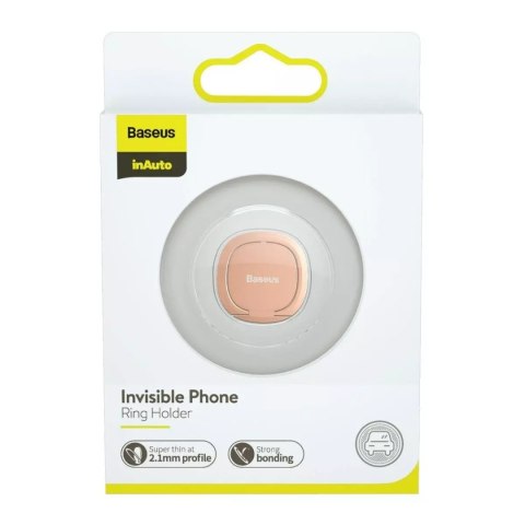 Baseus Uchwyt pierścień, ring holder Baseus Invisible do telefonu (różowy) Baseus Uchwyt pierścień, ring holder Baseus Invisible do telefonu (różowy)