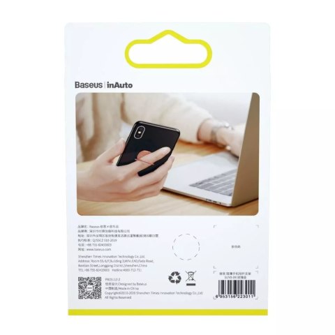 Baseus Uchwyt pierścień, ring holder Baseus Invisible do telefonu (różowy) Baseus Uchwyt pierścień, ring holder Baseus Invisible do telefonu (różowy)