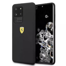 Ferrari Etui na telefon Ferrari Hardcase do Samsung Galaxy S20 Ultra czarny/black Silicone