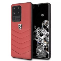 Ferrari Etui na telefon Ferrari Hardcase do Samsung Galaxy S20 Ultra czerwony/red Heritage