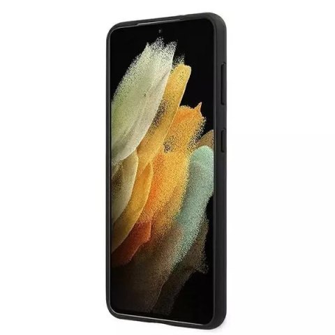 Ferrari Etui na telefon Ferrari Hardcase do Samsung Galaxy S21 Plus czarny/black hardcase Off Track Leather Nylon Stripe Ferrari Etui na telefon Ferrari Hardcase do Samsung Galaxy S21 Plus czarny/black hardcase Off Track Leather Nylon Stripe