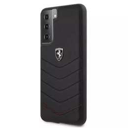 Ferrari Etui na telefon Ferrari Hardcase do Samsung Galaxy S21 Plus czarny/black hardcase Off Track Quilted