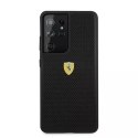 Ferrari Etui na telefon Ferrari Hardcase do Samsung Galaxy S21 Ultra czarny/black hardcase On Track Perforated