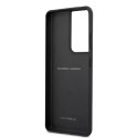 Ferrari Etui na telefon Ferrari Hardcase do Samsung Galaxy S21 Ultra czarny/black hardcase On Track Perforated