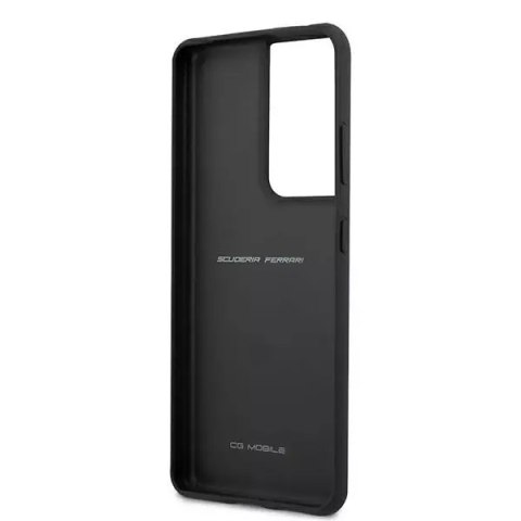 Ferrari Etui na telefon Ferrari Hardcase do Samsung Galaxy S21 Ultra czarny/black hardcase On Track Perforated Ferrari Etui na telefon Ferrari Hardcase do Samsung Galaxy S21 Ultra czarny/black hardcase On Track Perforated