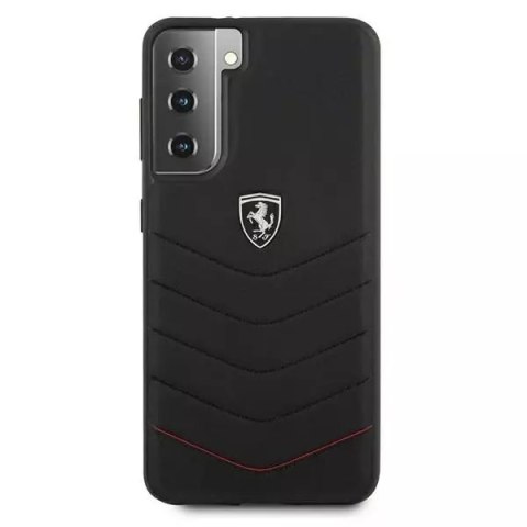 Ferrari Etui na telefon Ferrari Hardcase do Samsung Galaxy S21 czarny/black hardcase Off Track Quilted Ferrari Etui na telefon Ferrari Hardcase do Samsung Galaxy S21 czarny/black hardcase Off Track Quilted
