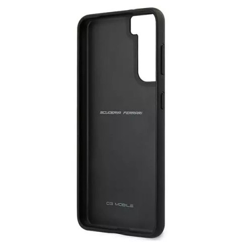 Ferrari Etui na telefon Ferrari Hardcase do Samsung Galaxy S21 czarny/black hardcase On Track Perforated Ferrari Etui na telefon Ferrari Hardcase do Samsung Galaxy S21 czarny/black hardcase On Track Perforated