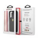 Ferrari Etui na telefon Ferrari Hardcase do Samsung Galaxy S21 czarny/black hardcase On Track Perforated