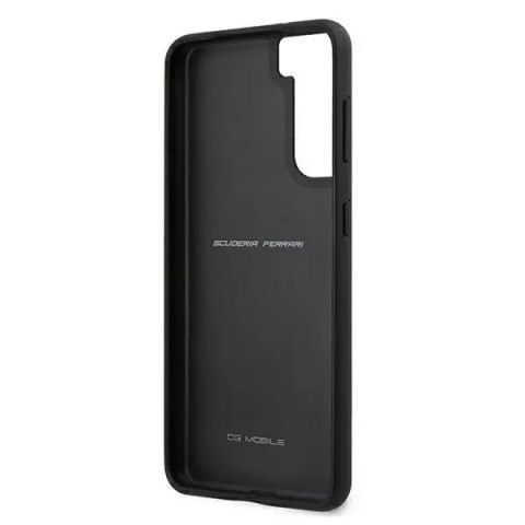 Ferrari Etui na telefon Ferrari Hardcase do Samsung Galaxy S21 czerwony/red hardcase Off Track Leather Nylon Stripe Ferrari Etui na telefon Ferrari Hardcase do Samsung Galaxy S21 czerwony/red hardcase Off Track Leather Nylon Stripe