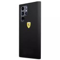 Ferrari Etui na telefon Ferrari Hardcase do Samsung Galaxy S22 Ultra czarny/black hardcase On Track Silicone